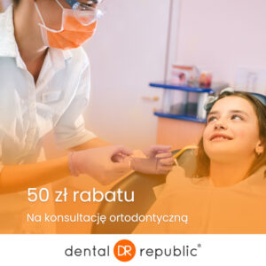 Umów konsultację ortodontyczną do końca roku i zapłać 50 zł mniej!